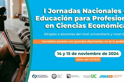 Jornadas Nacionales de Educación para Profesionales en Ciencias Económicas